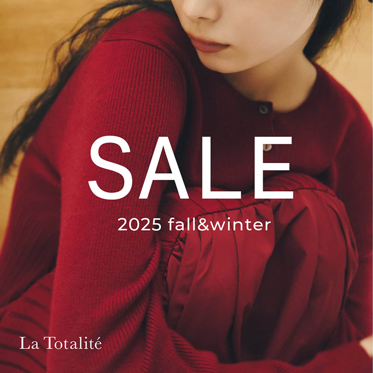 La TOTALITE�i�� �g�[�^���e�j�̃V���b�v�j���[�X�u�yLa Totalite�zSALE START!!!�v