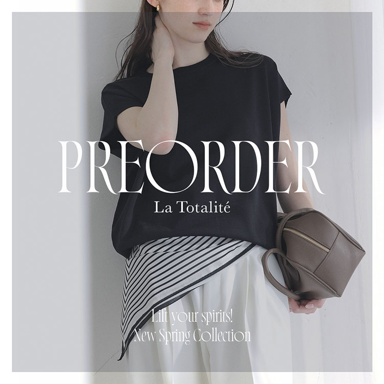 La TOTALITE�i�� �g�[�^���e�j�̃V���b�v�j���[�X�uPRE ORDER�b���N�l�C�̎��͔h�A�C�e�����A�b�v�f�[�g�I�v