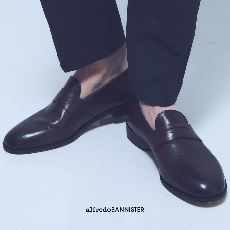 未使用級　alfredoBANNISTERアルフレッドバニスター革靴　44　27 alfredoBANNISTER / アルフレッド・バニスター ソフトレザー