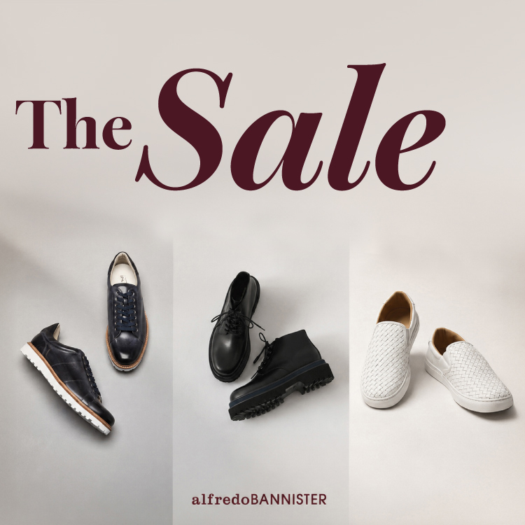 alfredoBANNISTER�i�A���t���b�h��o�j�X�^�[�j�̃V���b�v�j���[�X�u�������I�т����A���ʂȈꑫ�B �v
