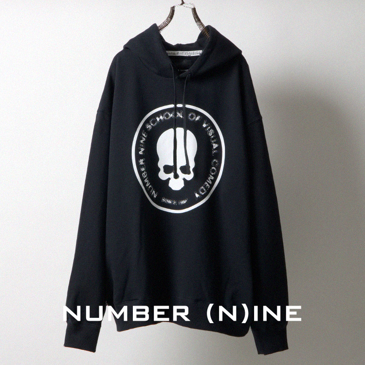 SCHOOL OF VISUAL COMEDY PULLOVER HOODIE（パーカー）｜NUMBER (N)INE