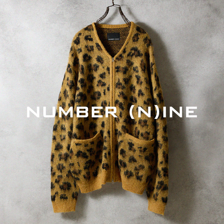 新品 NUMBER (N)INE モヘアソリッドジャガードニット カーディガン NUMBER (N)INE|ナンバーナインのトピックス「【PRE ORDER