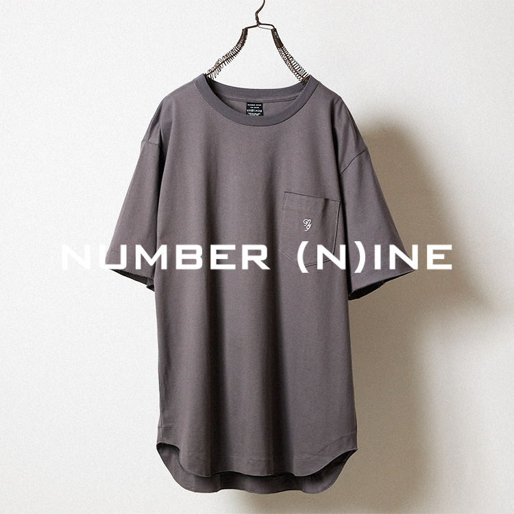 NUMBER (N)INE�i�i���o�[�i�C���j�̃V���b�v�j���[�X�u�yNEW ITEM �z��Ԃ̃|�P�b�gT�V���c����蔲�Q�Ȓ��S�n�̑f�ނɃA�b�v�f�[�g���ĐV�o�� !!�v