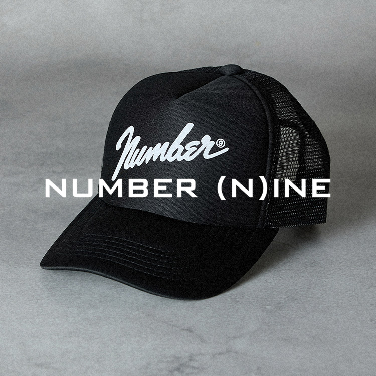 NUMBER (N)INE�i�i���o�[�i�C���j�̃V���b�v�j���[�X�u�yPICK UP �z��l�C�̃L���b�v�V���[�Y���ē��ׁv