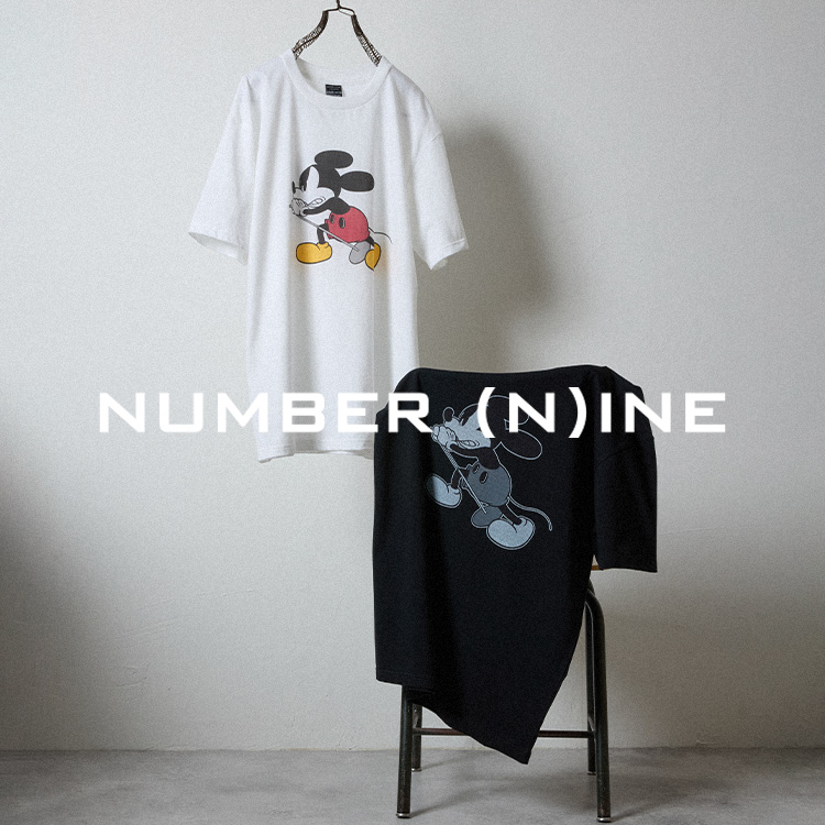 NUMBER (N)INE�i�i���o�[�i�C���j�̃V���b�v�j���[�X�u�yNEW RELEASE �zMICKEY MOUSE / T-SHIRT SERIES�v