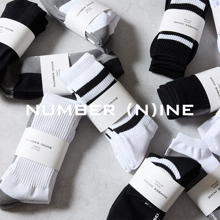 NUMBER (N)INE�i�i���o�[�i�C���j�̃V���b�v�j���[�X�u�yIN STOCK �z�V��\�b�N�X�V���[�Y�����ɓ��� !!�v