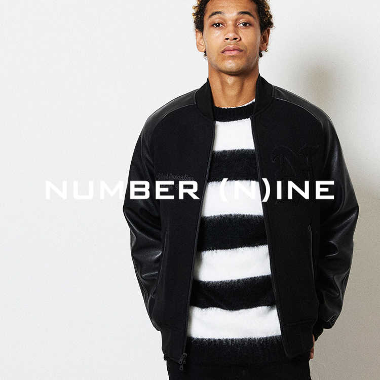 NUMBER (N)INE�i�i���o�[�i�C���j�̃V���b�v�j���[�X�u�yNUMBER (N)INE�z��{���̃A�E�^�[�V���[�Y�����ׂ��܂��� !!�v