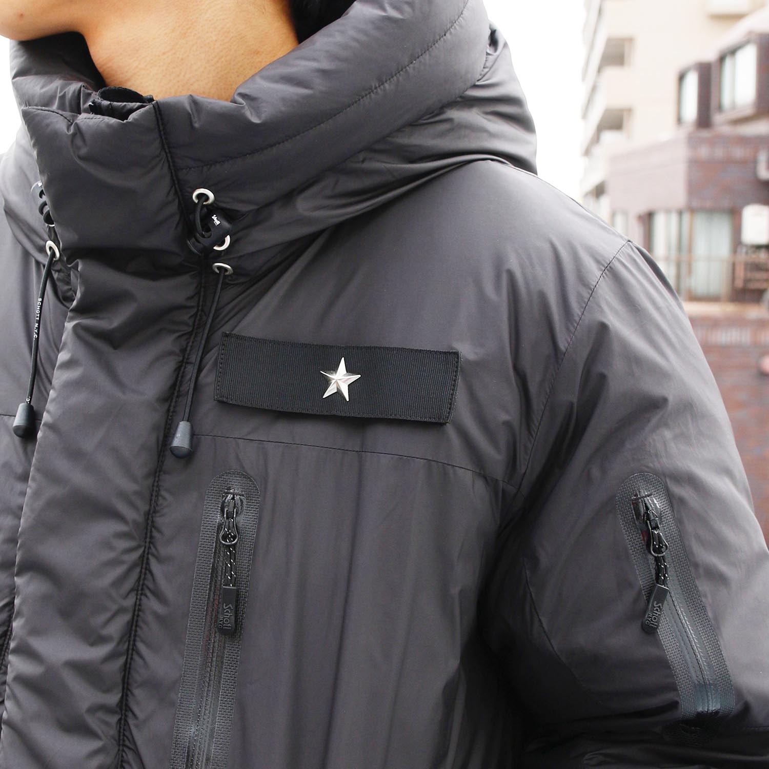 And A｜アンド エーのトピックス「And A×SCHOTT 別注2TONE DOWN JACKET ...