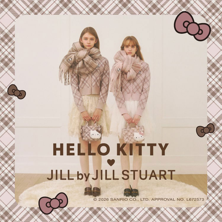JILL by JILL STUART�i�W�� �o�C �W�� �X�`���A�[�g�j�̃V���b�v�j���[�X�uHELLO KITTY×JILL by JILL STUART�v