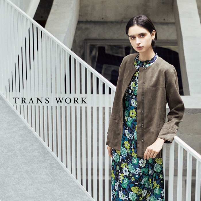 サンヨーのＴＲＡＮＳ ＷＯＲＫ - トレンチコート