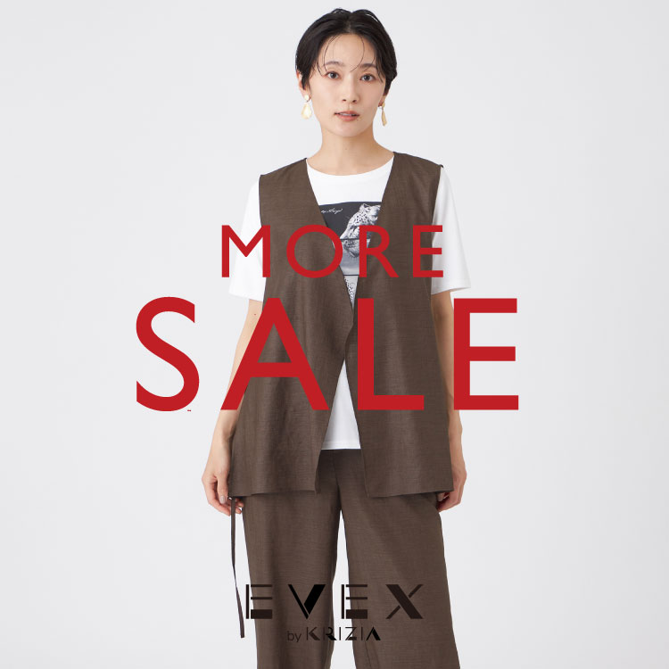 SANYO SELECT�i�T�����[�Z���N�g�j�̃V���b�v�j���[�X�u�yEVEX by KRIZIA�zMORE SALE���V���Z�[���A�C�e���ǉ��I�I�v