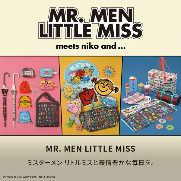 niko and｜ニコアンドのトピックス「【MR. MEN LITTLE MISS