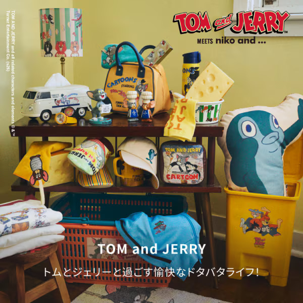 niko and...�i�j�R�A���h�j�̃V���b�v�j���[�X�uTOM and JERRY meets niko and ...�v