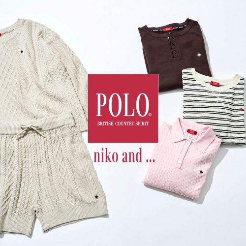 niko and...�i�j�R�A���h�j�̃V���b�v�j���[�X�u�yniko and ...Womens�zPOLO BCS×niko and �c�v