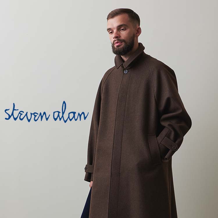 Steven Alan WR MLTN CMP BALMACAAN COAT - ステンカラーコート