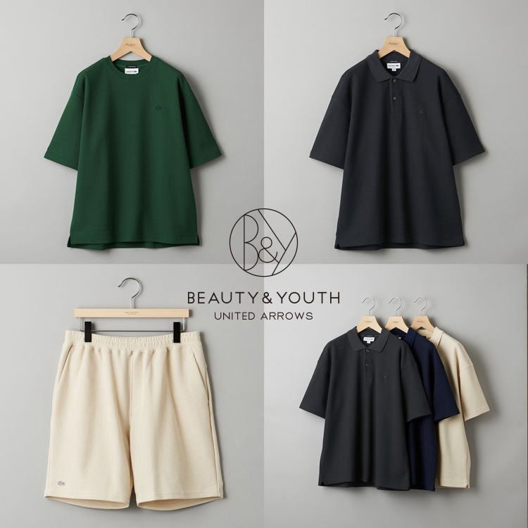 21SS BEAUTY&YOUTH ユナイテッドアローズ別注LACOSTE ラコステ