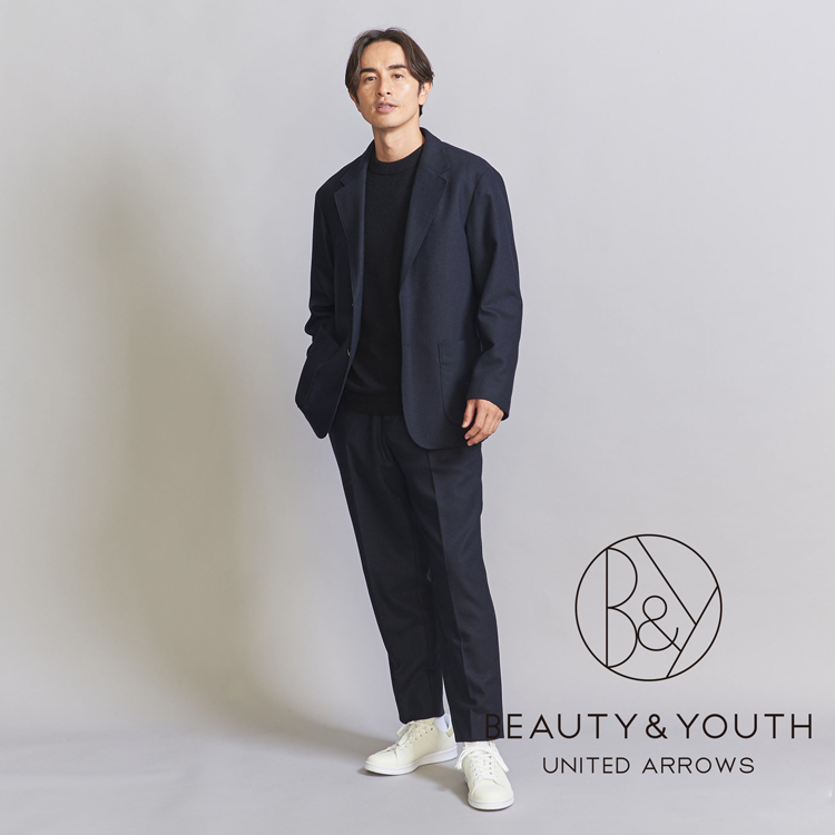 WEB限定 WARDROBE SMART】'DELEGANT' サキソニー ジャケット＆パンツ（セットアップ）｜BEAUTYYOUTH UNITED  ARROWS（ビューティアンドユースユナイテッドアローズ）のファッション通販 - ZOZOTOWN