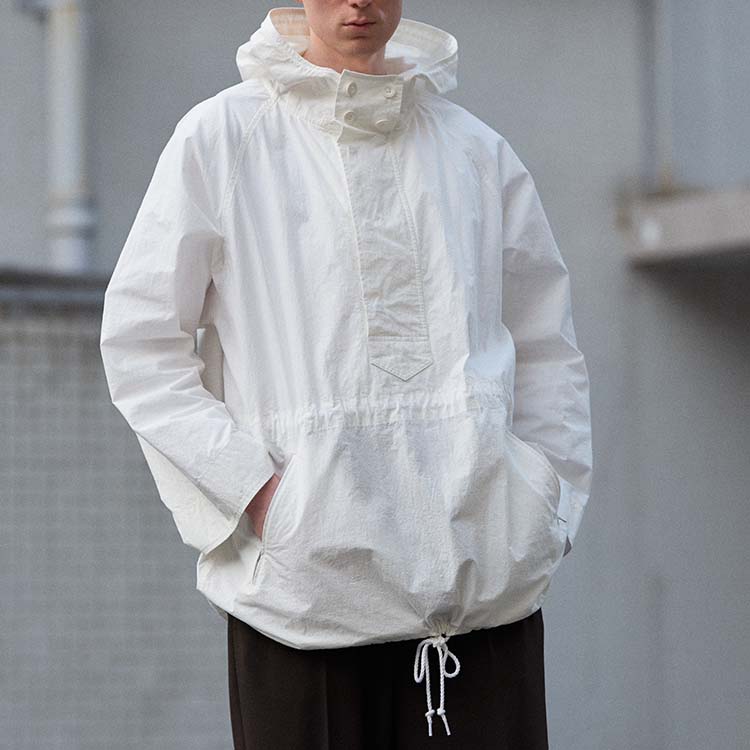 Steven Alan＞ NYLON OX 2PLEATED EASY PANTS -BOLD/パンツ 