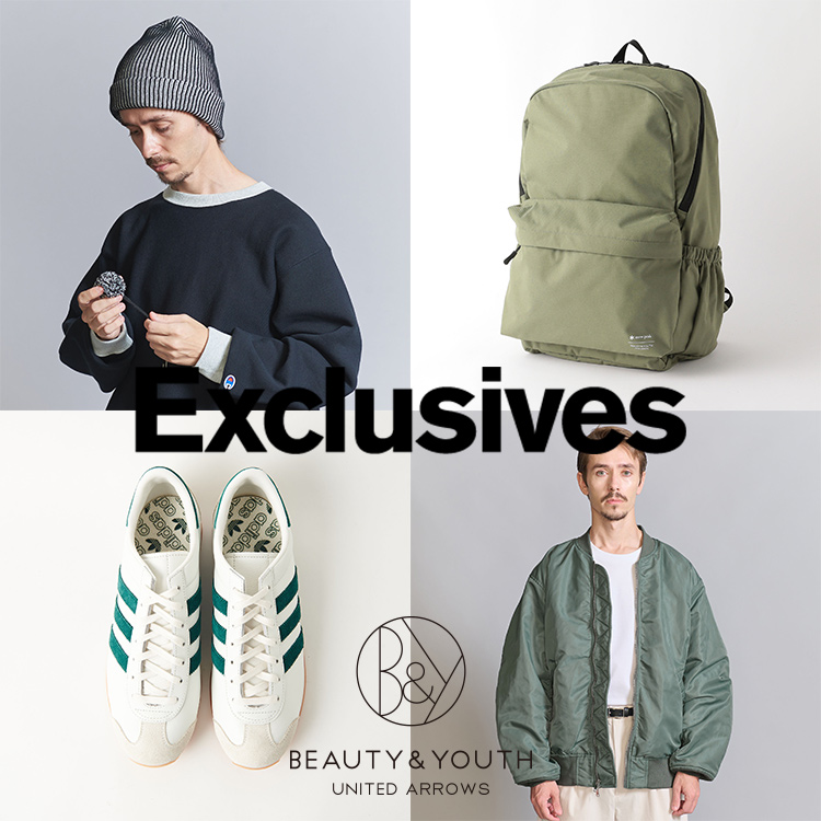 BEAUTY&YOUTH UNITED ARROWS｜ビューティーアンドユースユナイテッドアローズのトピックス「【Exclusives】別注 ＆国内EXCLUSIVEアイテムをまとめて紹介! 」 - ZOZOTOWN