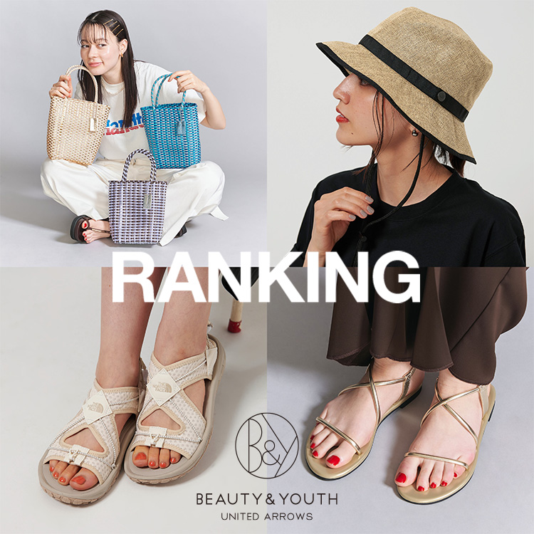 BEAUTY&YOUTH UNITED ARROWSir[eB[Ah[XiCebhA[Yj̃Vbvj[XuyRANKINGzẴW[V[ɂ߁ILOv