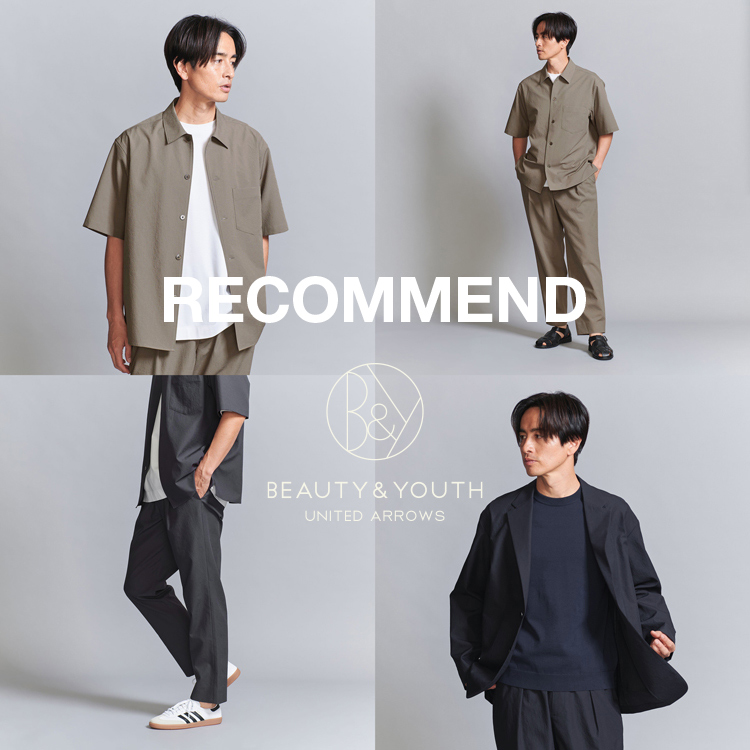 BEAUTY&YOUTH UNITED ARROWSir[eB[Ah[XiCebhA[Yj̃Vbvj[XuyRECOMMENDzBEAUTY&YOUTHĂɂ劈uKOMATSU PACKvv