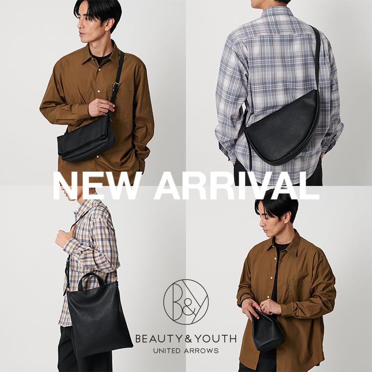 BEAUTY&YOUTH UNITED ARROWSir[eB[Ah[XiCebhA[Yj̃Vbvj[XuyNEW ARRIVALzgDrape Bag Seriesih[vobOV[Yjhv