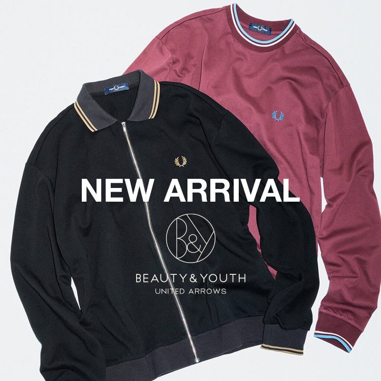 BEAUTY&YOUTH UNITED ARROWSir[eB[Ah[XiCebhA[Yj̃Vbvj[XuyNEW ARRIVALzFRED PERRY for BEAUTY&YOUTH Vׁv