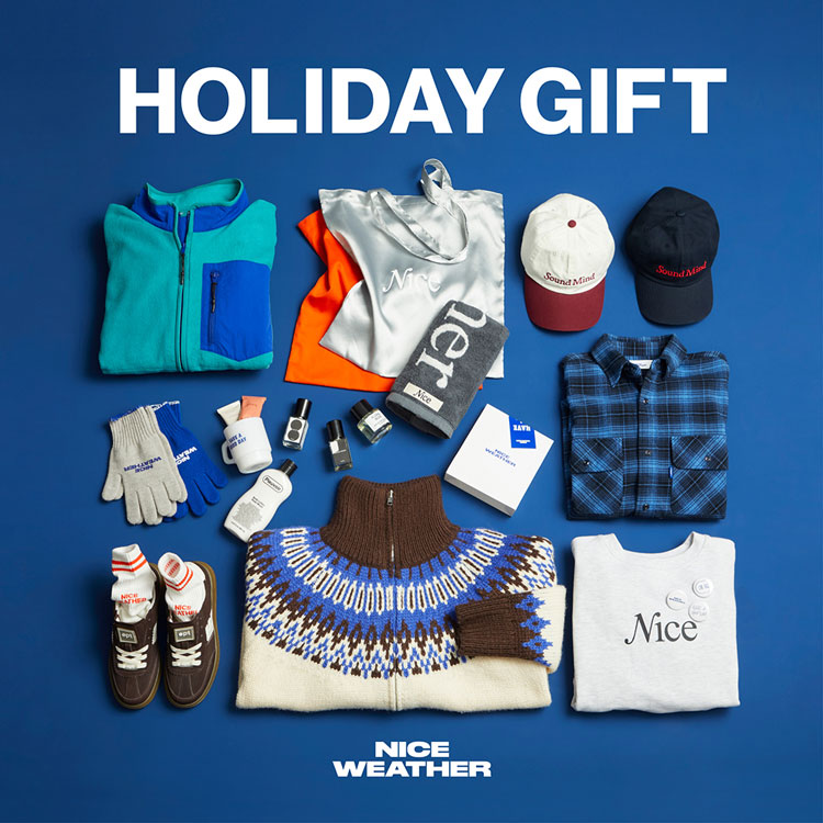 BEAUTY&YOUTH UNITED ARROWS�i�r���[�e�B�[�A���h���[�X���i�C�e�b�h�A���[�Y�j�̃V���b�v�j���[�X�u��NICE WEATHER�����������߂���HOLIDAY GIFT�v