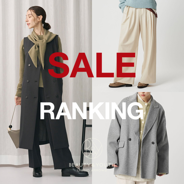 BEAUTY&YOUTH UNITED ARROWS�i�r���[�e�B�[�A���h���[�X���i�C�e�b�h�A���[�Y�j�̃V���b�v�j���[�X�u�yMORE SALE�z�l�C�A�C�e�����ǉ��I�ŐV�E�F�A�����L���O�v