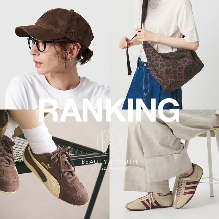 BEAUTY&YOUTH UNITED ARROWS�i�r���[�e�B�[�A���h���[�X���i�C�e�b�h�A���[�Y�j�̃V���b�v�j���[�X�u�yRANKING�z���A�`�F�b�N�������I�t�Ă̐V�쏬���v