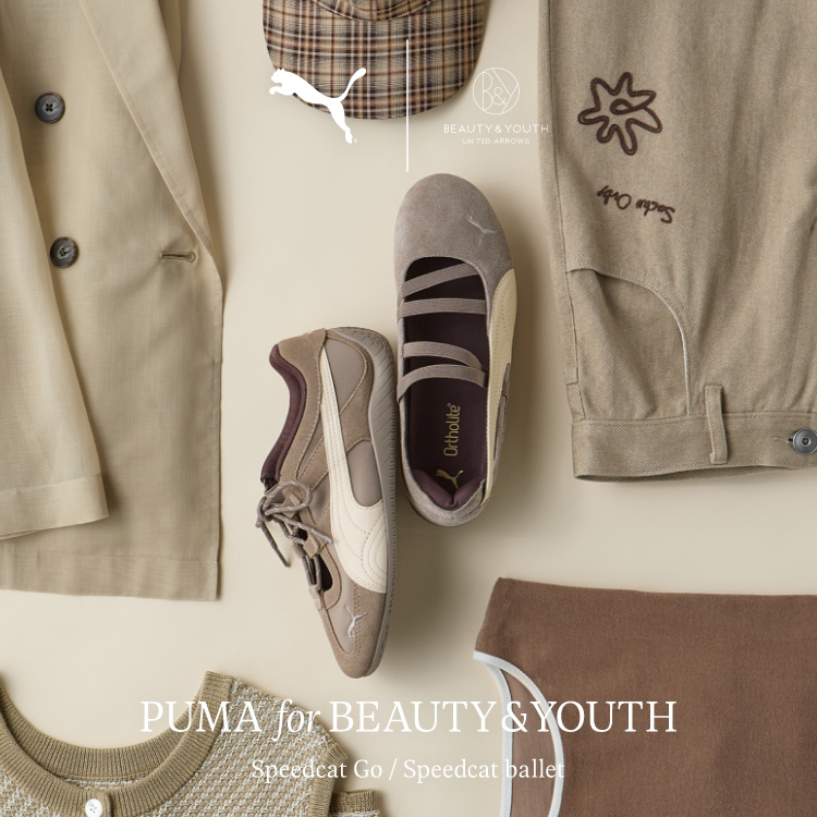 BEAUTY&YOUTH UNITED ARROWS�i�r���[�e�B�[�A���h���[�X���i�C�e�b�h�A���[�Y�j�̃V���b�v�j���[�X�uPUMA for BEAUTY&YOUTH SPEEDCAT GO/SPEEDCAT Ballet�v