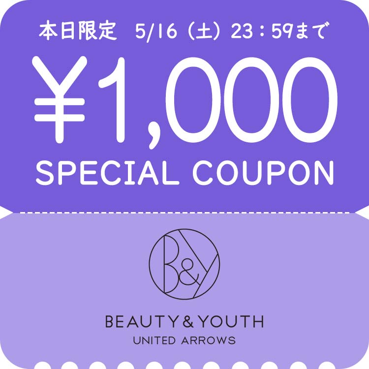 BEAUTY&YOUTH UNITED ARROWS�i�r���[�e�B�[�A���h���[�X���i�C�e�b�h�A���[�Y�j�̃V���b�v�j���[�X�u�������܃N�[�|���L�����y�[���J�Ò��I�v