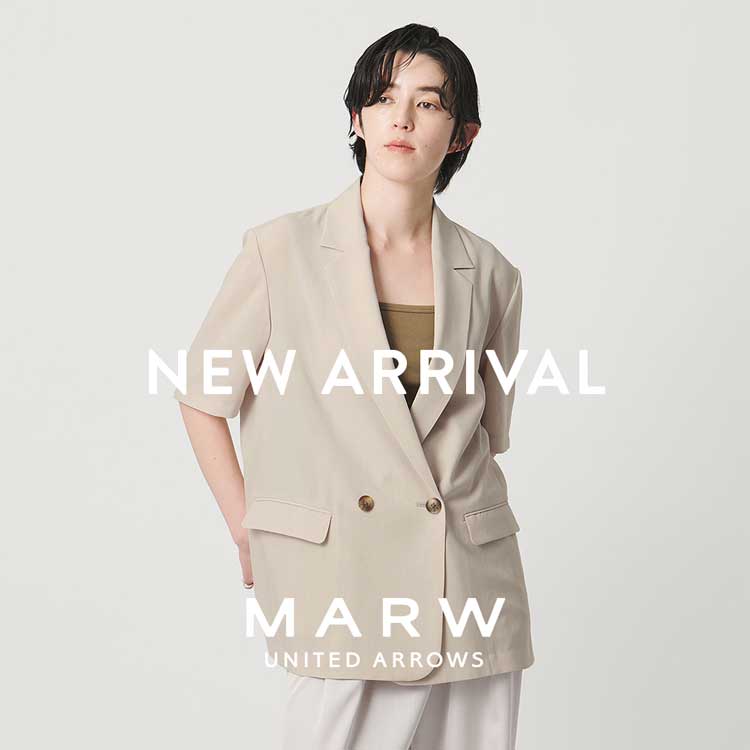 MARW UNITED ARROWS＞ショートスリーブ ダブル ジャケット（テーラード