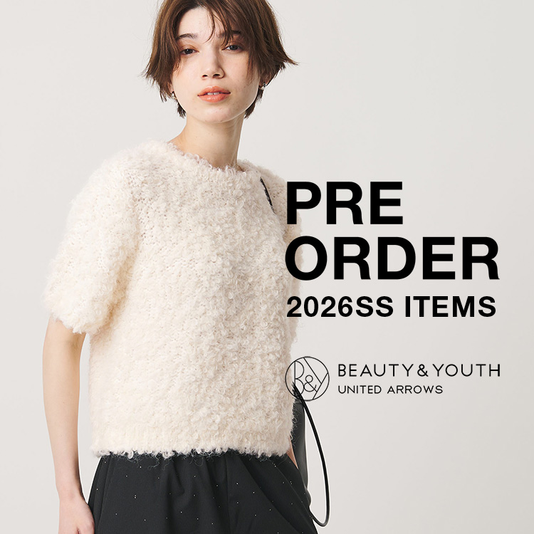 BEAUTY&YOUTH UNITED ARROWS�i�r���[�e�B�[�A���h���[�X���i�C�e�b�h�A���[�Y�j�̃V���b�v�j���[�X�u�y�\��z�ŏ{���`�F�b�N�I���ڂ̐V��E�F�A���ꋓ���Љ�v