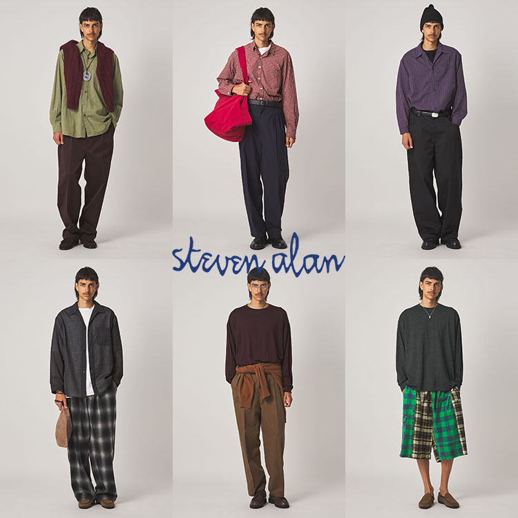 BEAUTY&YOUTH UNITED ARROWS�i�r���[�e�B�[�A���h���[�X���i�C�e�b�h�A���[�Y�j�̃V���b�v�j���[�X�u�ySteven Alan -Men�zJust in items�v