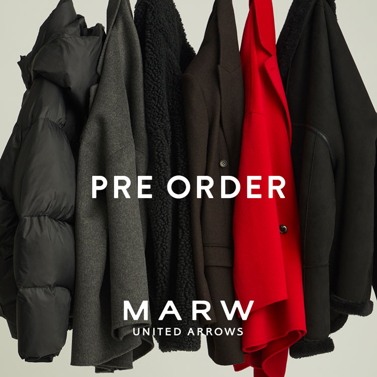 BEAUTY&YOUTH UNITED ARROWS�i�r���[�e�B�[�A���h���[�X���i�C�e�b�h�A���[�Y�j�̃V���b�v�j���[�X�u��MARW��2026FALL WINTER PRE ORDER�v