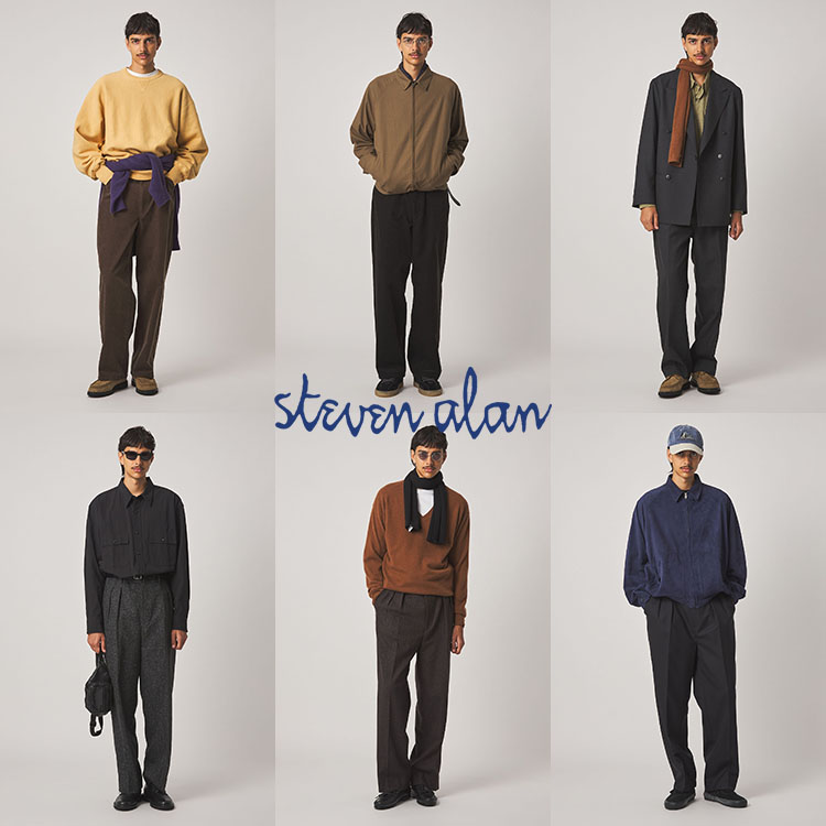 Steven Alan＞ シルクネップ オープンカラー カバーオール シャツ