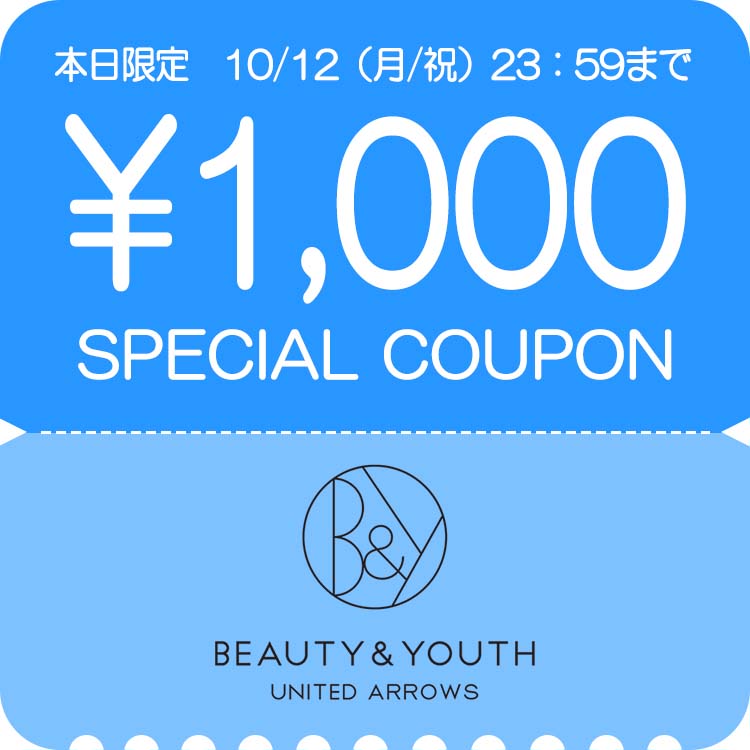 BEAUTY&YOUTH UNITED ARROWS�i�r���[�e�B�[�A���h���[�X���i�C�e�b�h�A���[�Y�j�̃V���b�v�j���[�X�u�������܃N�[�|���L�����y�[���J�Ò��I�v