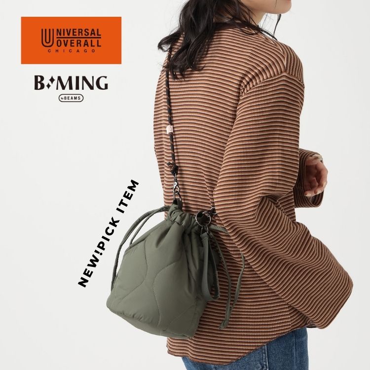 B:MING LIFE STORE by BEAMSir[~OCtXgAoCr[Xj̃Vbvj[XuyʒzqUNIVERSAL OVERALLrВobONoIv