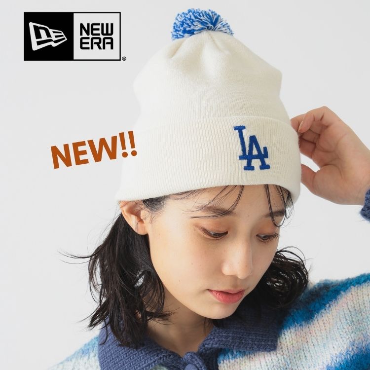 B:MING LIFE STORE by BEAMSir[~OCtXgAoCr[Xj̃Vbvj[XuyVzNEW ERA / Pom-Pon Knitoꁙv