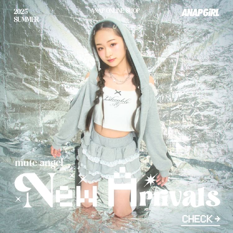 ANAPiAibvj̃Vbvj[XuyANAP GiRLz2025 Summer New ArrivalsBBBv