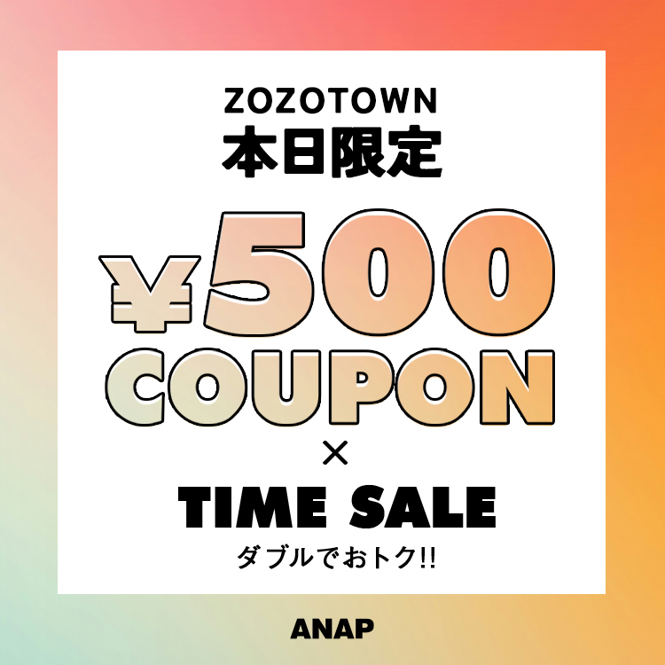 ANAP�i�A�i�b�v�j�̃V���b�v�j���[�X�u�_�_�{������ 500�~OFF�N�[�|���z�z���^�^MAX80��OFF��^�C���Z�[����J�Ò��I�I �v