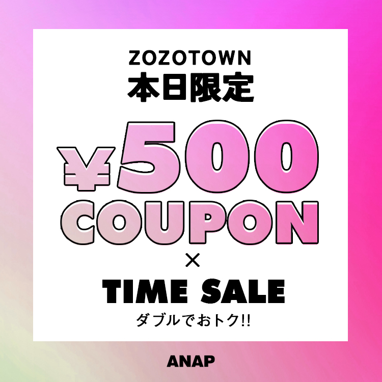 ANAP�i�A�i�b�v�j�̃V���b�v�j���[�X�u�_�_�{������ 500�~OFF�N�[�|���z�z���^�^MAX80��OFF��^�C���Z�[����J�Ò��I�I �v