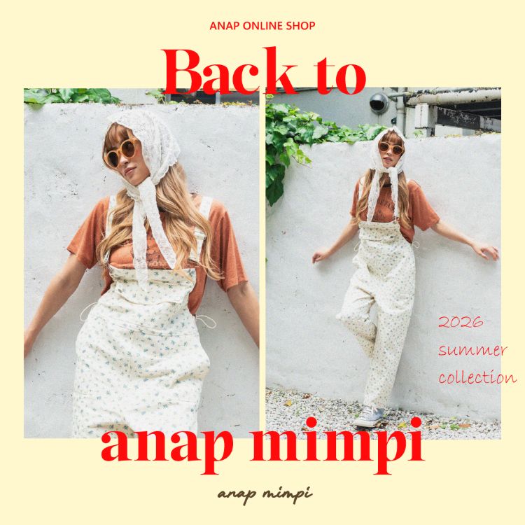 ANAP�i�A�i�b�v�j�̃V���b�v�j���[�X�u�_Back to anap mimpi�^�v