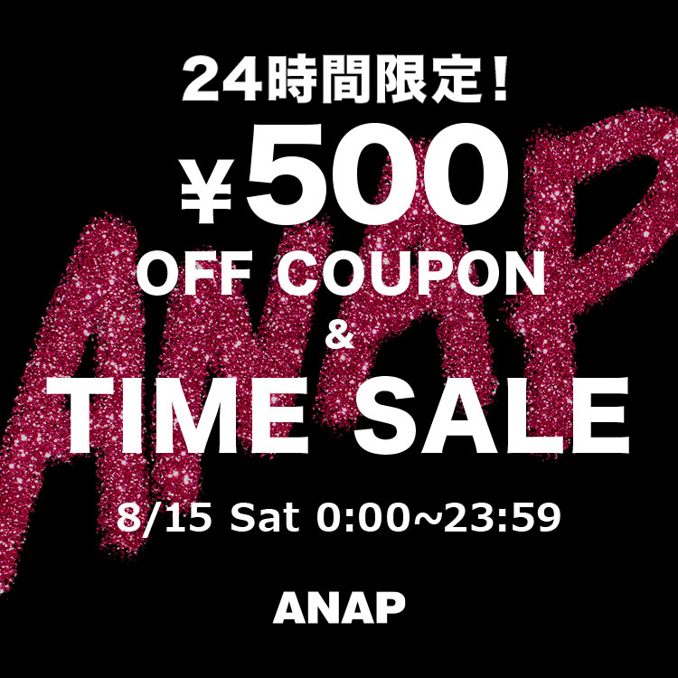 ANAP�i�A�i�b�v�j�̃V���b�v�j���[�X�u�_�_�{������ 500�~OFF�N�[�|���z�z���^�^MAX80��OFF��^�C���Z�[����J�Ò��I�I �v