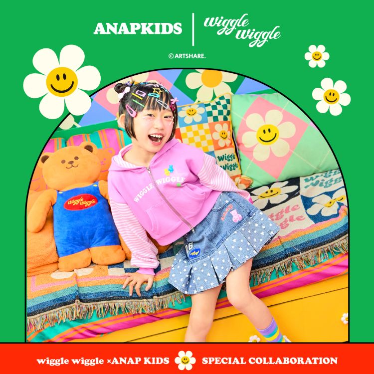 ANAP�i�A�i�b�v�j�̃V���b�v�j���[�X�u�yANAP KIDS�zwiggle wiggle ×ANAP KIDS SPECIAL COLLABORATION�v