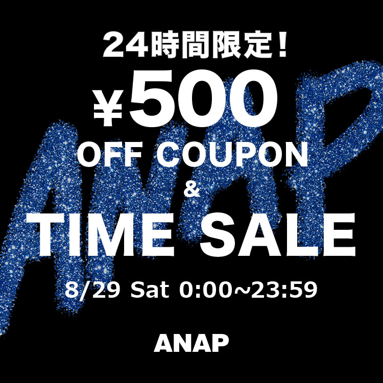 ANAP�i�A�i�b�v�j�̃V���b�v�j���[�X�u�_�_�{������ 500�~OFF�N�[�|���z�z���^�^MAX80��OFF��^�C���Z�[����J�Ò��I�I�v