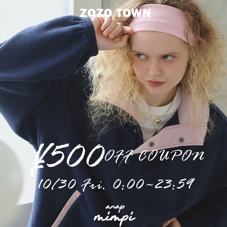 ANAP�i�A�i�b�v�j�̃V���b�v�j���[�X�u�yANAP mimpi�z500�~OFF�N�[�|���J�Ò��`��v
