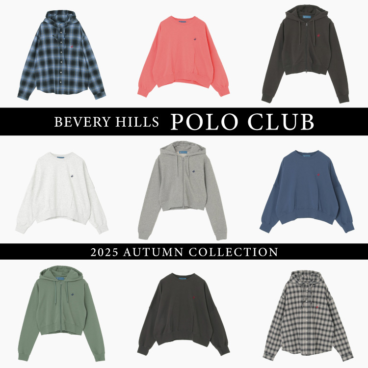 VENCE share stylei@X VFAX^Cj̃Vbvj[XuyBEVERT HILLS POLO CLUBzViׂ܂Iy2025 AUTUMNzv