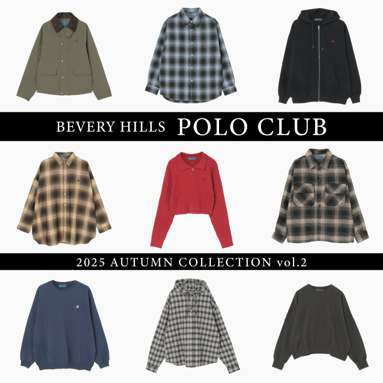 VENCE share stylei@X VFAX^Cj̃Vbvj[XuyBEVERT HILLS POLO CLUBzViׂ܂Iy2025 AUTUMN vol.2zv